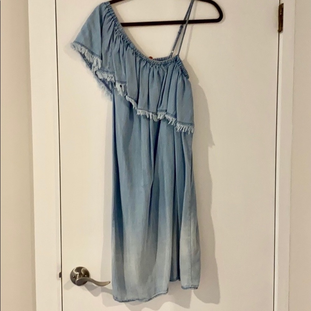 Saks Denim Dress